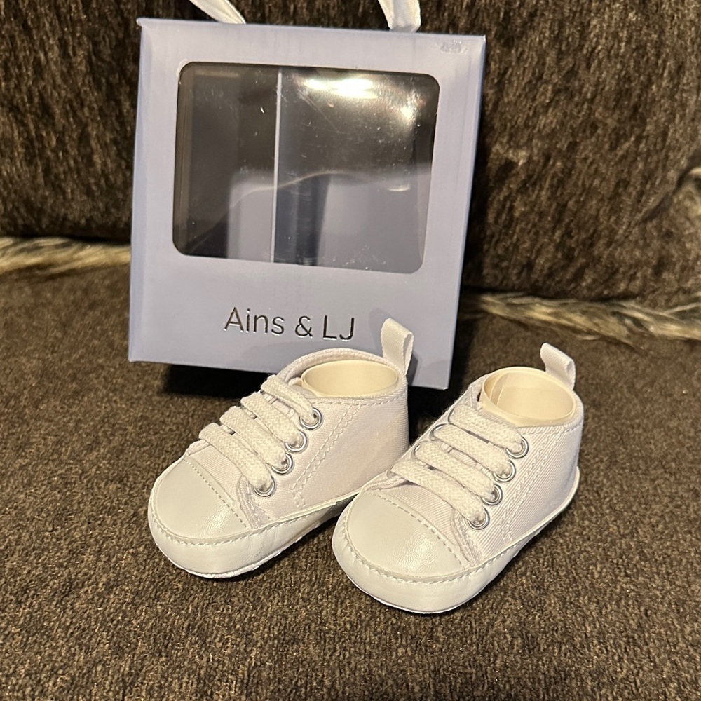 White Baby Sneakers